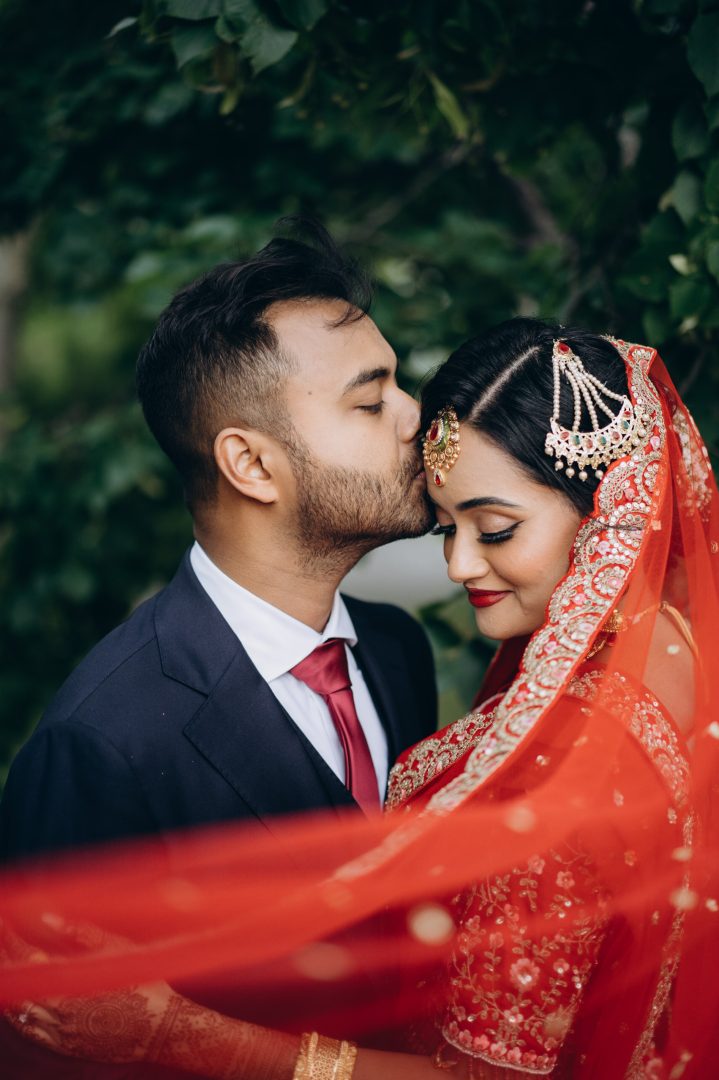 indian wedding portrait