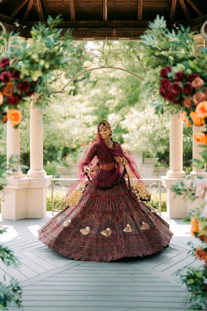 Indian bride portrait